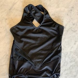 Black Dance Leo / Bodysuit - Size Sm
